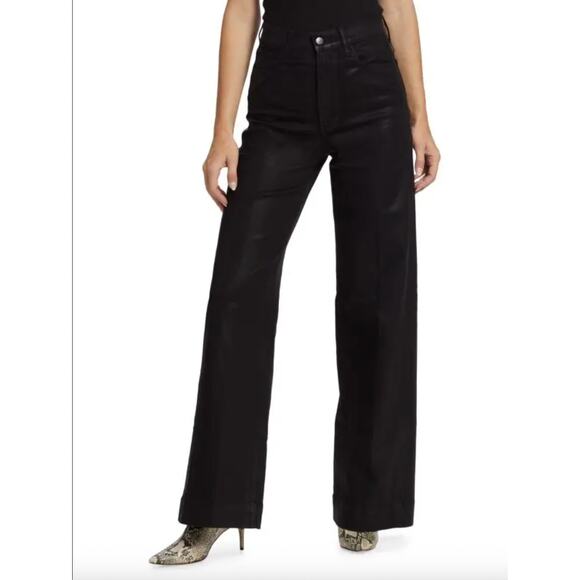 Joe's Jeans Denim - Joe's The Mia High rise Wide Leg Black Jeans Women's Size 30
